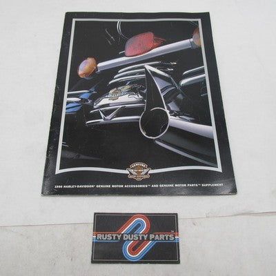 Harley Davidson 1996 Genuine Motor Accessories & Parts Catalog 99566-9