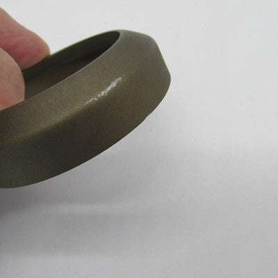 Set of 2 Harley-Davidson Bronze Fork Tube Dust Cover Trim Rings 3-5/8"