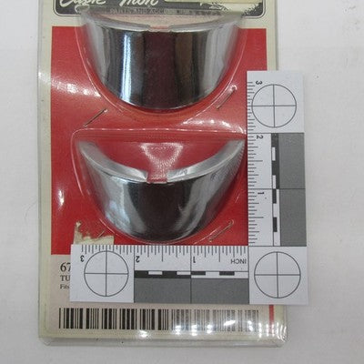 Eagle Iron Harley Davidson OEM NOS Chrome Turn Signal Lens Visors 6778