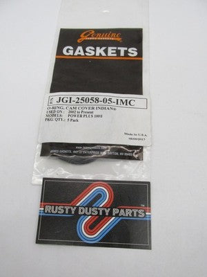 Lot of 5 James Gaskets Indian Cam Cover O-Rings JGI 25058-05 IMC