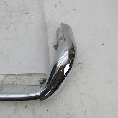 Harley OEM 99-06 Touring Chrome Left Exhaust Crossover Pipe w/ Shield
