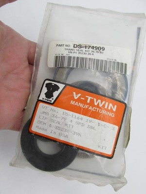 V-Twin NOS James Transmission Main Seal Kit for Harley 15-1164 | 35230