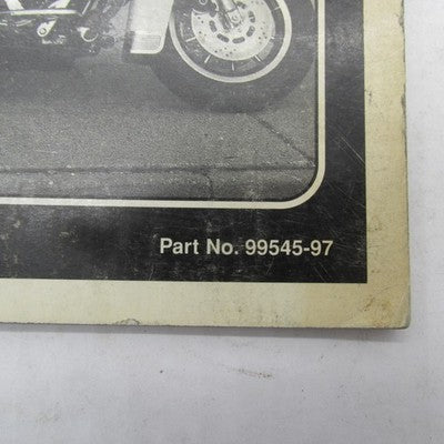 Harley-Davidson Factory 1997 Police Models Parts Catalog Supplement 99