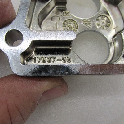 Pair of Harley OEM Stock Twin Cam Lifter Block Covers Chrome 17965-99