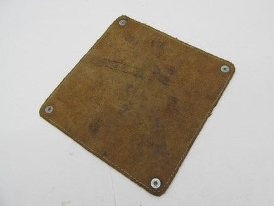 Motorcycle 6"X6" Leather Fender Cover Shop Service Mat Tank Protector
