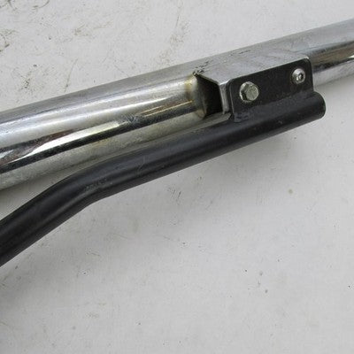 Harley Vance & Hines Chrome Straight Shots Exhaust Muffler Pipe w/ Mou