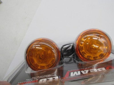 Custom Dynamics Pro Beam LED Indian Black Turn Signal Set PB-IND-RTS-A
