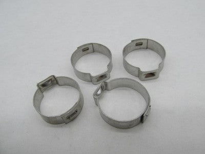 Lot of 4 Harley Davidson Genuine NOS Keystone Drain Hose Clamps 10086