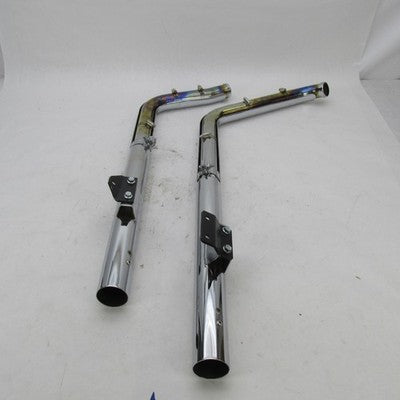 Vance and Hines Straight Shots Exhaust + Slip On Muffler Great Cond. D