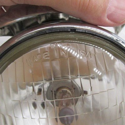 Harley OEM Vintage 75-84 XL FX FXR Black 5-3/4" Headlight Assembly 677