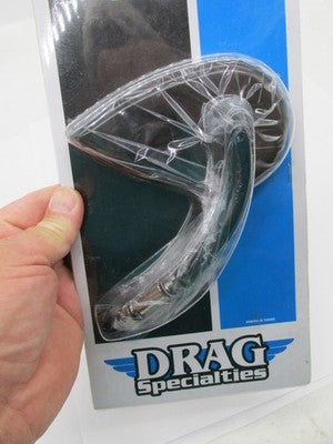 Drag Specialties NOS Teardrop Black Short Stem Mirror #0640-0390