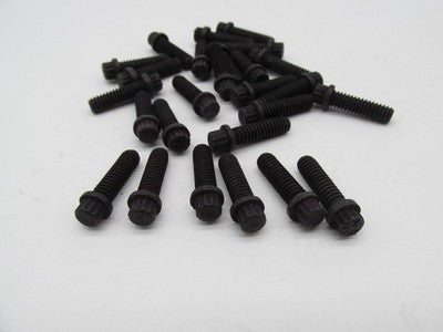 Lot of 26 Harley Davidson Genuine NOS Black Flange Bolts 5/16-18