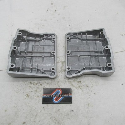 Pair of Harley Davidson OEM Top Rocker Box Covers Twin Cam 2010-2016 1