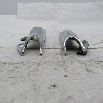 Pair of Harley Genuine Chrome Upper Swingarm Covers 00-07 FLSTF FLSTC