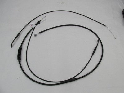 Burly NOS 12" Ape Hanger Control Cable Line Kit, Black B30-1197 0662-0