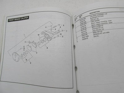 Harley-Davidson Official Factory 2004 Softail Models Parts Catalog 99