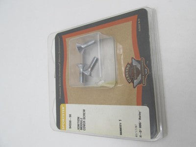 Harley Davidson Genuine NOS Chrome Ignition Module Cover Screws 94550-