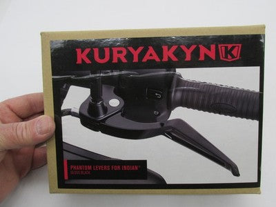 Kuryakyn NOS Phantom Gloss Black Hand Control Levers 2018+ Indian 5777