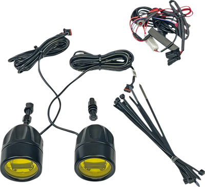 Custom Dynamics ProBEAM LED Halo Fog Lights PB-FOG-UNV-YB