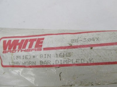 White Brothers Harley Davidson 1" Dimpeled Long Horn Handlebars 28-304