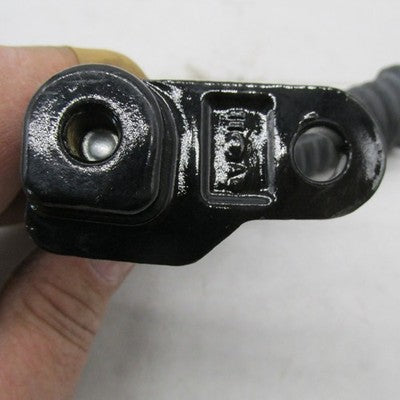 Pair of Harley Davidson OEM Black Rear Passenger Folding Footpegs Kit