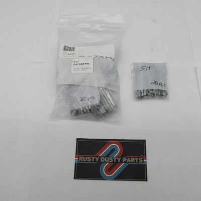 Lot of 20 Harley Davidson OEM NOS Cotter Pins 511