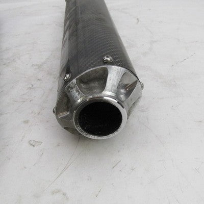 Pair of LA Choppers Carbon Fiber Slip-On Exhaust Mufflers StreetGlide