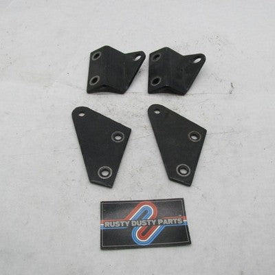 Mixed Lot of 4 Vance & Hines Harley Black Exhaust Mounting Brackets 21
