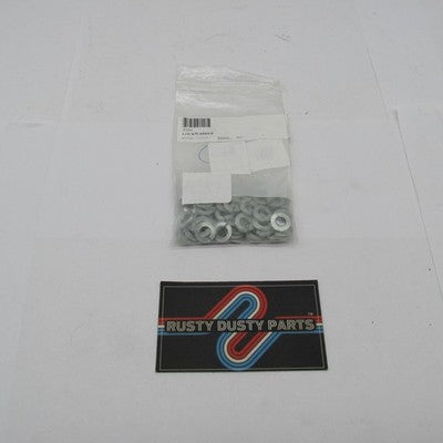 Lot of 56 Harley Davidson OEM NOS Zinc Split Washers 1/4" 7036