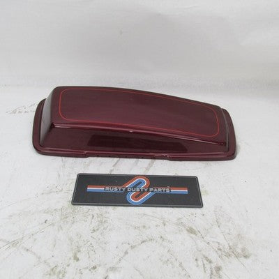 Harley OEM 93-13 Touring Left Saddlebag Lid Wineberry Maroon/Red Strip