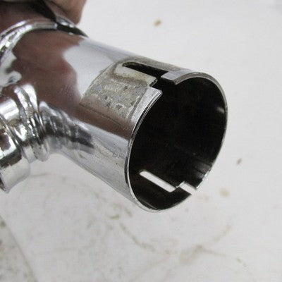 Pair of Harley OEM Softail Fat Boy Deuce Mufflers w/ Shields 65890-00