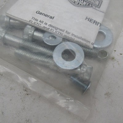 Harley Davidson OEM NOS Chrome Front Fender Rail Install Hardware Kit