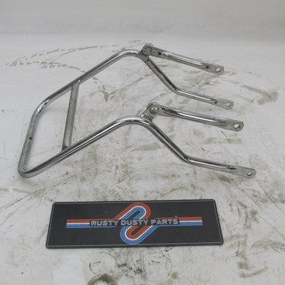 Vintage Harley Aermacchi Chrome Luggage Rack Rear Fender Mount