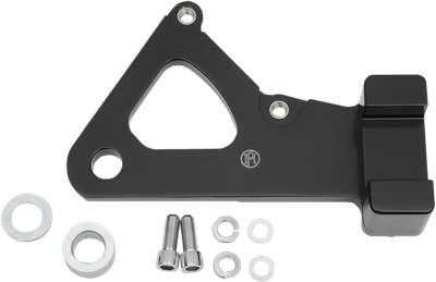Performance Machine Rear 4-Piston Classic Brackets Black 0023-1526EJ-B