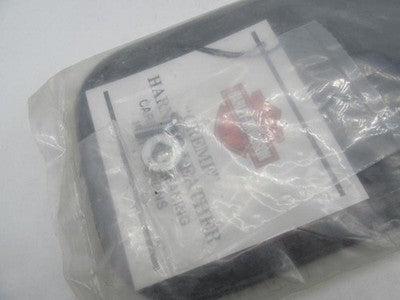 Harley Genuine NOS Cream White Leather Heritage Gas Tank Harness Panel