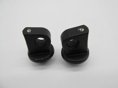 Kuryakyn NOS OEM 6775 Adjustable Stop Splined Peg Adapters Black 1620-