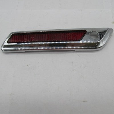 Harley-Davidson OEM Right Saddlebag Latch Hinge Cover Silver Chrome 90