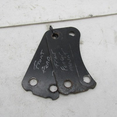 Pair of Vintage Harley Davidson Black Front Fender Riser Mount Bracket