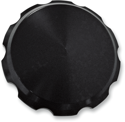Joker Machine Billet Gas Cap Smooth - Black Anodized 10-442B