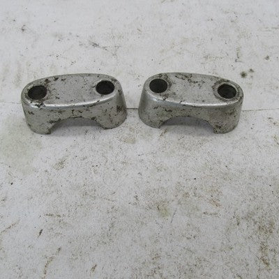 Pair of Triumph BSA Front Fork Leg Axle Caps