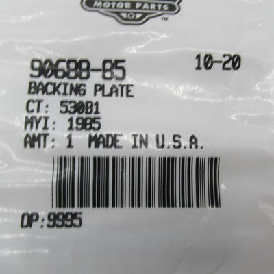 Lot of 2 Harley-Davidson OEM Tour-Pak Latch Backing Plates 90688-85