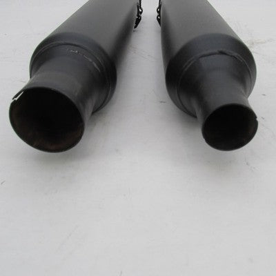 Harley Davidson OEM Stock Touring Black Slip On Mufflers 64901268 6490