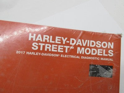 Harley-Davidson OEM NOS 2017 Street Model Electrical Diagnostic Manual