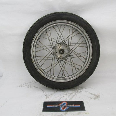 Harley OEM FXD FXR XL Laced 40-Spoke 19x2.5" Dual Disc Front Wheel 433