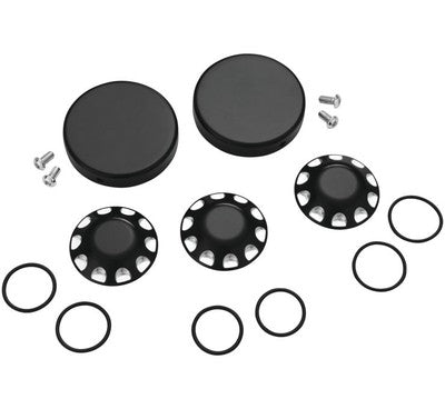 Show Chrome Axle Caps 41-411