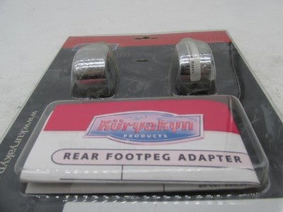 Kuryakyn Yamaha Roadliner Stratoliner V-Star Rear Chrome Foot Peg Adap
