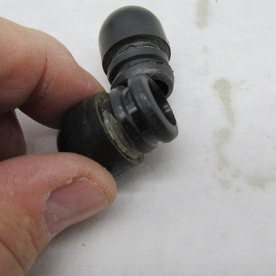 Pair of Buell OEM XB9 XB12 1125 Clip-On Handlebar End Caps Plugs N0010