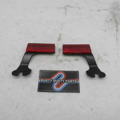 Pair of Buell OEM Rear Side Reflector Brackets XB9 XB12 L0544.02A8 L05