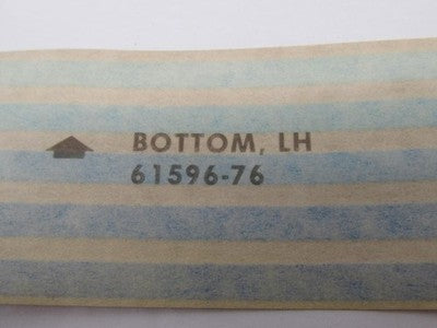 Harley-Davidson Genuine OEM NOS 1976 AMF Gas Tank Decal Kit Set 61499