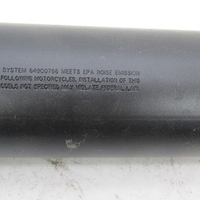 Pair of Harley Davidson OEM Stock Slip-on Mufflers Tring FLHXS 6490076